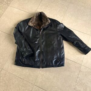 Andrew Marc leather coat. Excellent condition. Smoke free home.